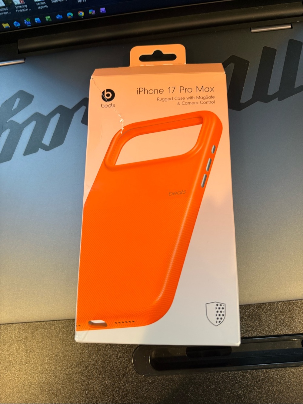 iPhone 17 Pro Max Rugged MagSafe Case - Orange